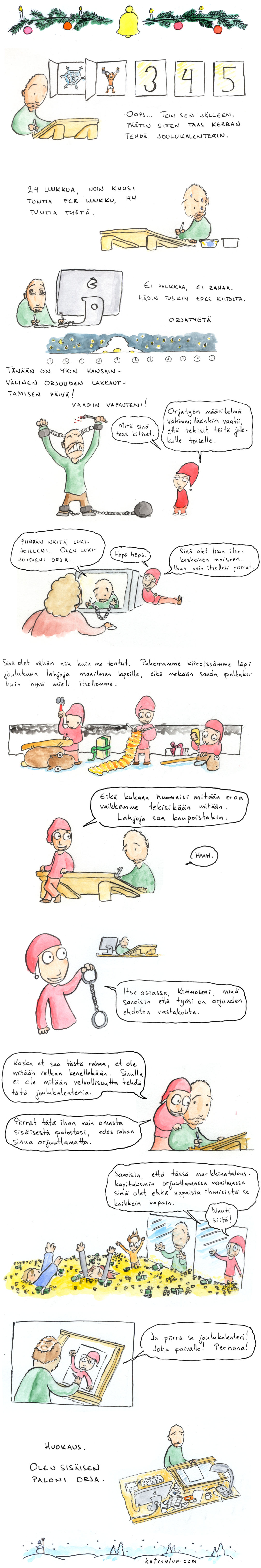 Joulu25: (Uusinta) Kalenteriorja