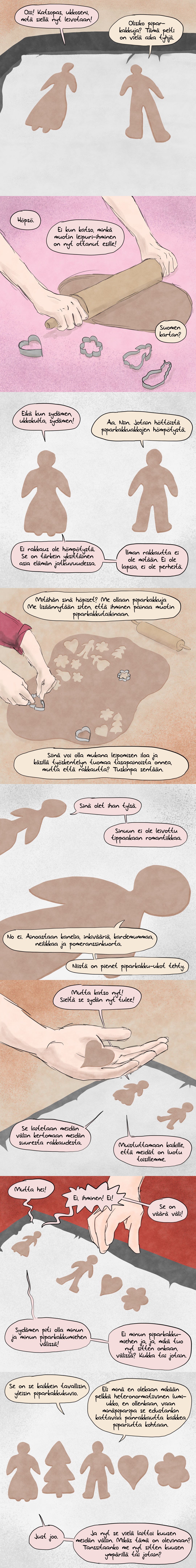 Joulu 25: Piparkakkusydän Joulu 25: Piparkakkusydän