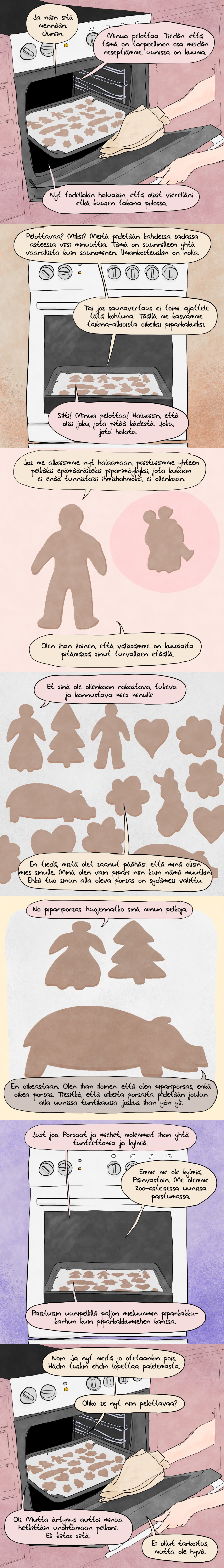 Joulu25: Piparkakut uunissa Joulu25: Piparkakut uunissa