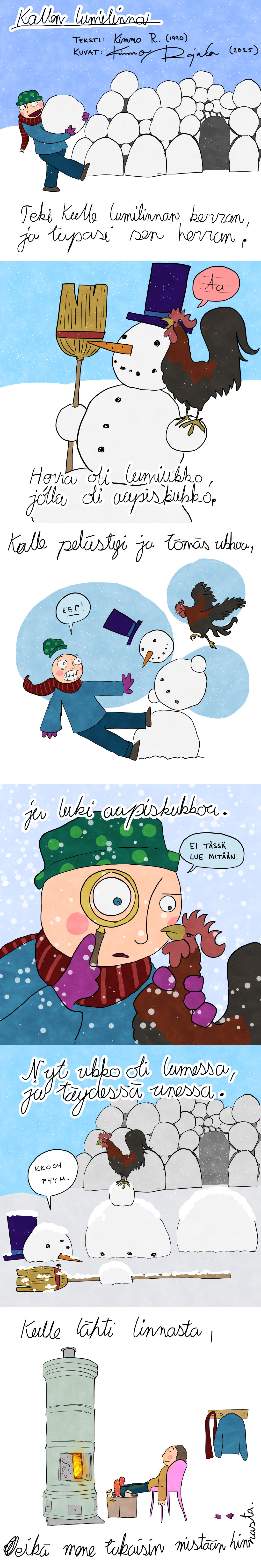 Joulu25: Kallen lumilinna Joulu25: Kallen lumilinna