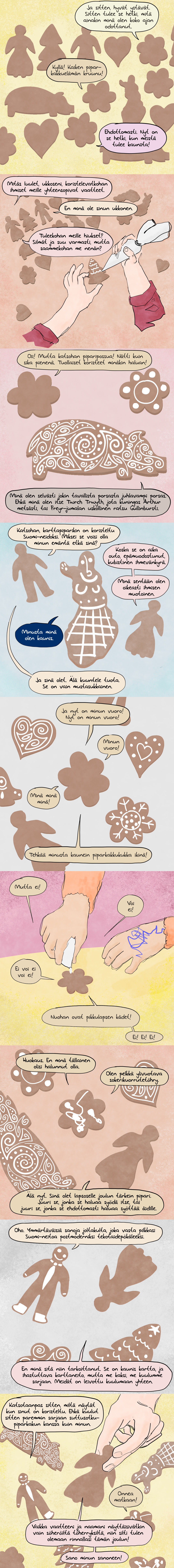 Joulu25: Piparien koristelu Joulu25: Piparien koristelu